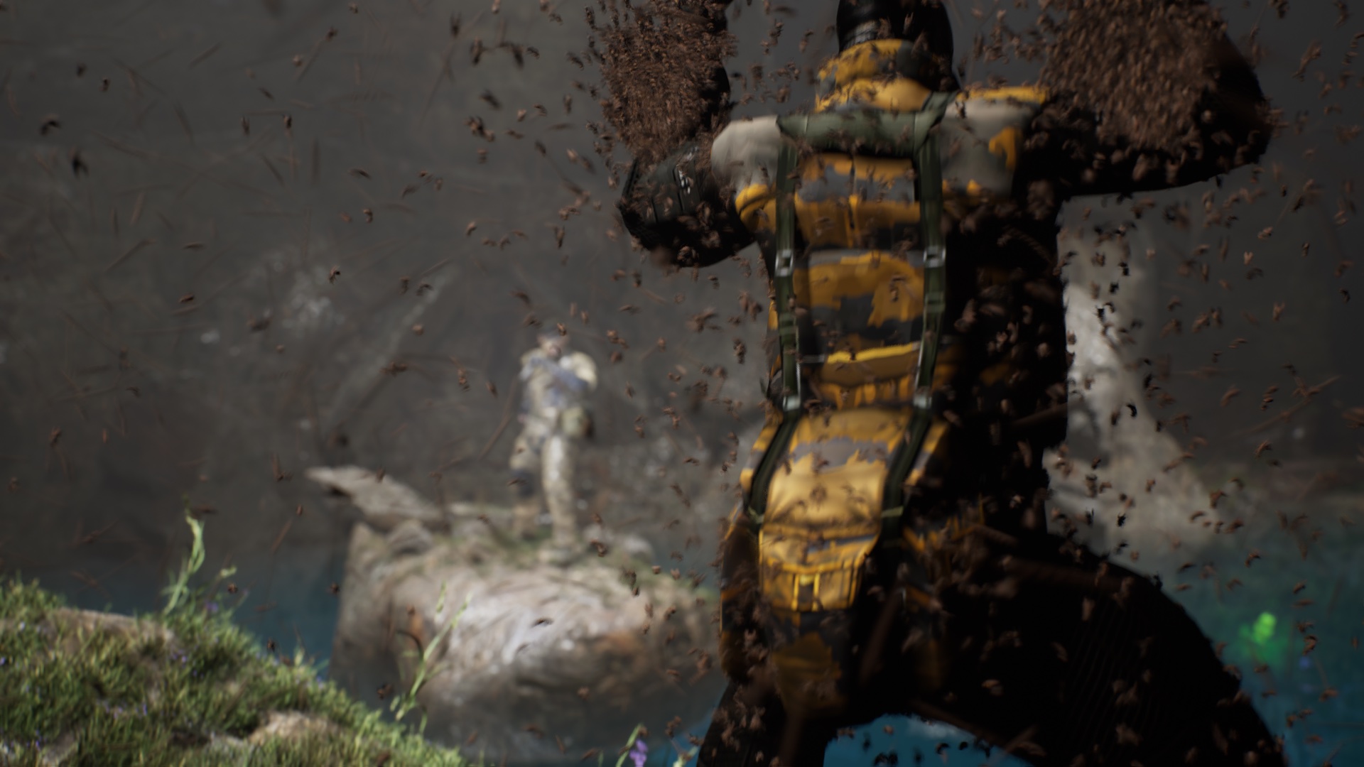 Metal Gear Solid 3 Snake Eater jungle environment fan remake in Unreal Engine 5 — frame 5