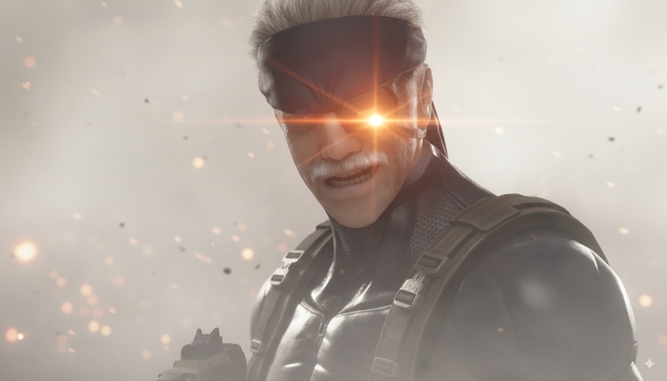Metal Gear Solid 4 Old Snake cinematic recreated in Unreal Engine 5 — Free Bird tribute — frame 13